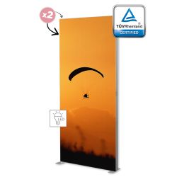 LUMIX Double Sided Frameless Fabric Lightbox 100x250cm