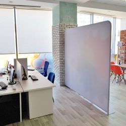 Tension Fabric Display Office Partition