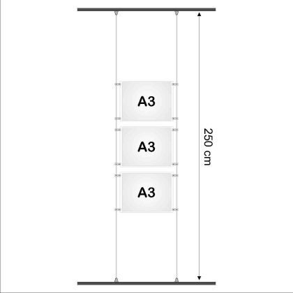 Illuminated Wire Display System 3A3AL