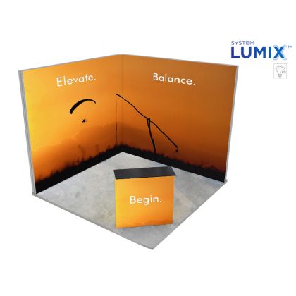 Lumix Exhibition Stand Corner 2 (3x3 m)
