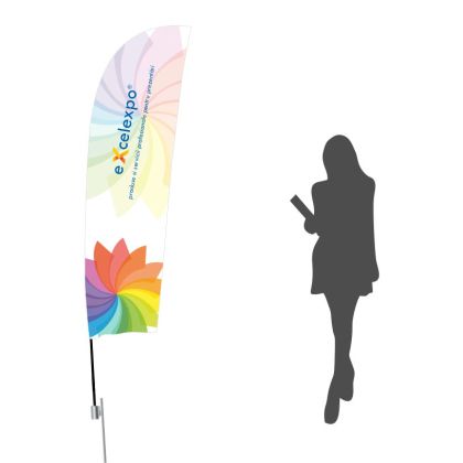 ST031P Feather Flag M with pin base