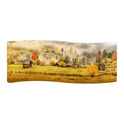 Tension Fabric Display Curved S-shaped 600cm