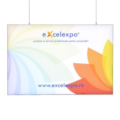  Double Sided Frameless Fabric Display