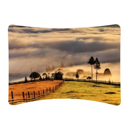 Tension Fabric Display Curved C-shaped 400cm