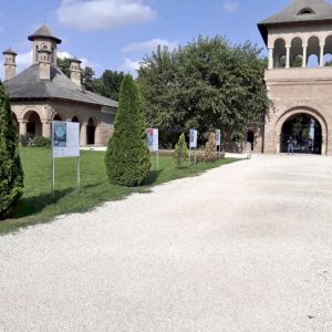 Information Board with support