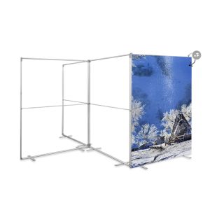 MEGA SEG Double Sided Frameless Fabric Display 120cm