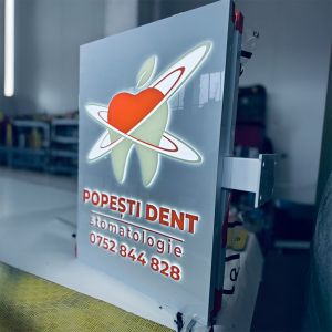  Caseta Luminoasa dubla fata din Bond - Pret in functie de configuratie