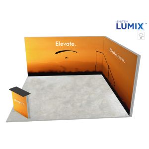 Lumix Exhibition Stand Corner 8 (5x5 m)
