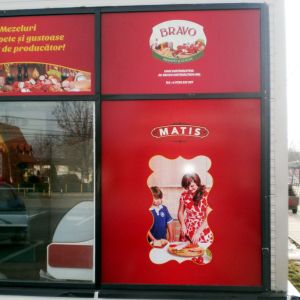 PR040 - Printed Window Graphics Self Adhesive (price per sqm*)