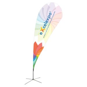 ST041L Tear Flag L with pin base