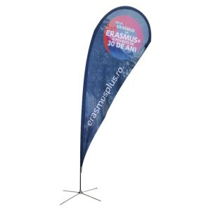 ST041L Tear Flag L with pin base
