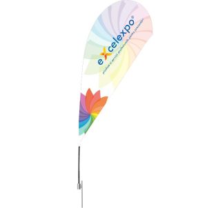 ST031L Tear Flag M with pin base