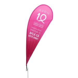 ST031L Tear Flag M with pin base
