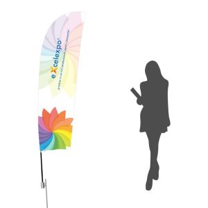 ST031P Feather Flag M with pin base