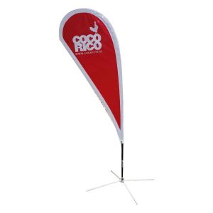 ST030L Tear Flag M with cross base
