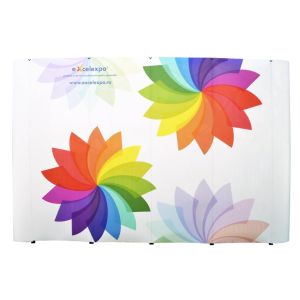 PopUp 4x3 Straight Double Sided