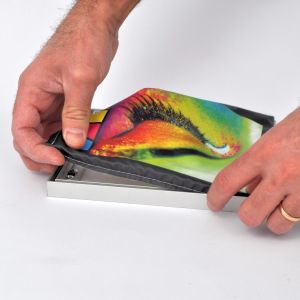  Frameless Fabric Display