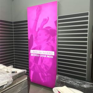Frameless Fabric Lightbox