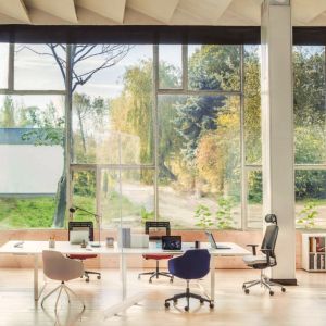 RollUp Banner Office Partition