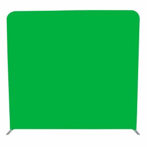 Green Screen Panel Tension Fabric Display type with Chroma Key print