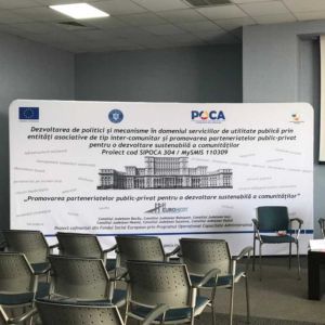 PopUp Textil drept 500cm