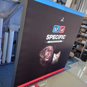 Frameless Fabric Lightbox