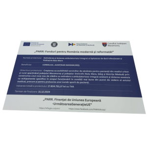 Temporary / Permanent / Information Billboard for European projects