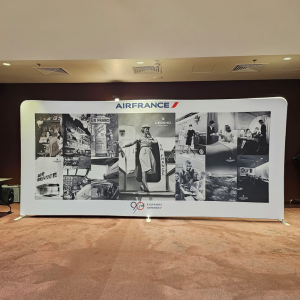 PopUp Textil drept 500cm