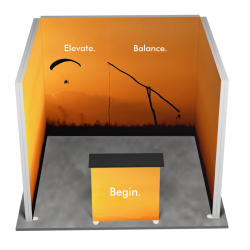 Lumix Exhibition Stand 3 Sides 2 (3x3 m)