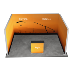 Lumix Exhibition Stand 3 Sides 7 (5x4 m)
