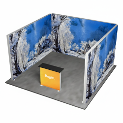 Stand Expozitional MEGA SEG 3 Laturi 5 (4x4 m)