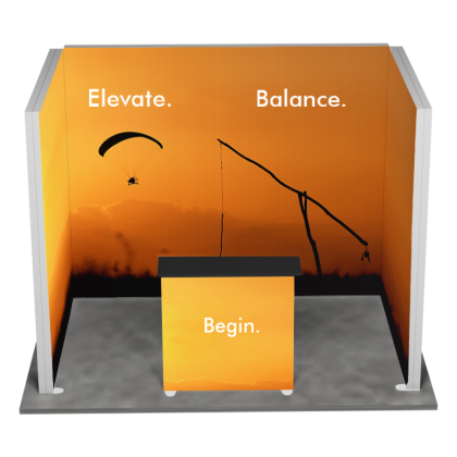 Stand Expozitional Lumix 3 Laturi 1 (3x2 m)