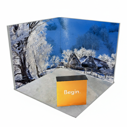 Stand Expozitional MEGA SEG Colt 2 (3x3 m)