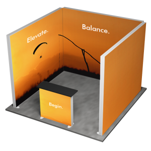 Lumix Exhibition Stand 3 Sides 2 (3x3 m)