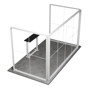 Stand Expozitional Lumix 3 Laturi 3 (4x2 m)