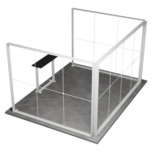 Stand Expozitional Lumix 3 Laturi 4 (4x3 m)