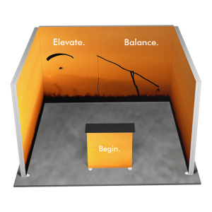 Stand Expozitional Lumix 3 Laturi 5 (4x4 m)