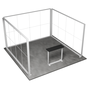 Lumix Exhibition Stand 3 Sides 5 (4x4 m)