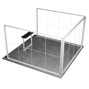Lumix Exhibition Stand 3 Sides 5 (4x4 m)