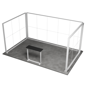 Stand Expozitional Lumix 3 Laturi 6 (5x3 m)