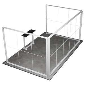 Stand Expozitional Lumix 3 Laturi 6 (5x3 m)