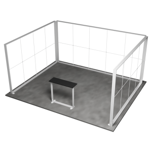 Lumix Exhibition Stand 3 Sides 7 (5x4 m)