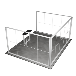 Lumix Exhibition Stand 3 Sides 7 (5x4 m)