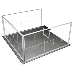 Stand Expozitional Lumix 3 Laturi 8 (5x5 m)