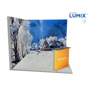 Stand Expozitional MEGA SEG Colt 2 (3x3 m)