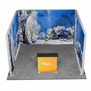 MEGA SEG Exhibition Stand 3 Sides 5 (4x4 m)