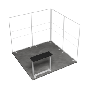 Stand Expozitional MEGA SEG Colt 2 (3x3 m)