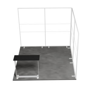 Stand Expozitional MEGA SEG Colt 2 (3x3 m)