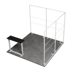 Stand Expozitional MEGA SEG Colt 2 (3x3 m)