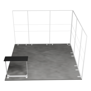 Stand Expozitional MEGA SEG Colt 5 (4x4 m)